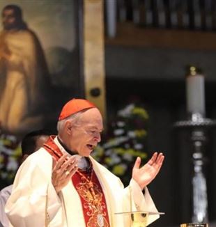 Mons. Carlos Aguiar Retes, Arzobispo de la CDMX, en la Basílica de Guadalupe. Foto: enfoquenoticias.com.mx